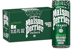 Maison Perrier Ultimate Sparkling Water, 11.15 Fl Oz Cans, 8 Count 89.2 fl oz