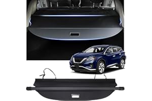 Fannyc Cargo Cover Fit for Nissan Murano Platinum SL SV S 2015-2024 Accessories,Retractable Rear Trunk Cover Luggage Security Shield Shade Cover