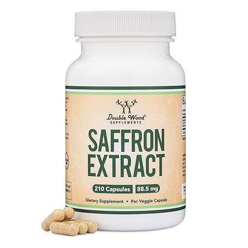 Saffron Supplement for Focus Saffron Extract 88.5mg Vegan Capsules