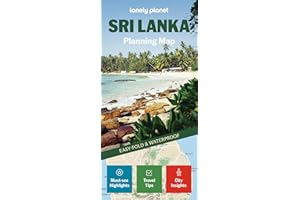 Lonely Planet Sri Lanka Planning Map