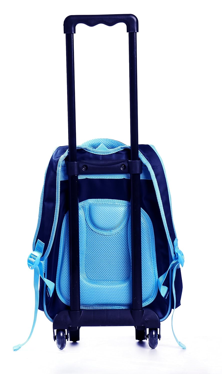 dolphy kid's polyester unique design trolley bag (blue)