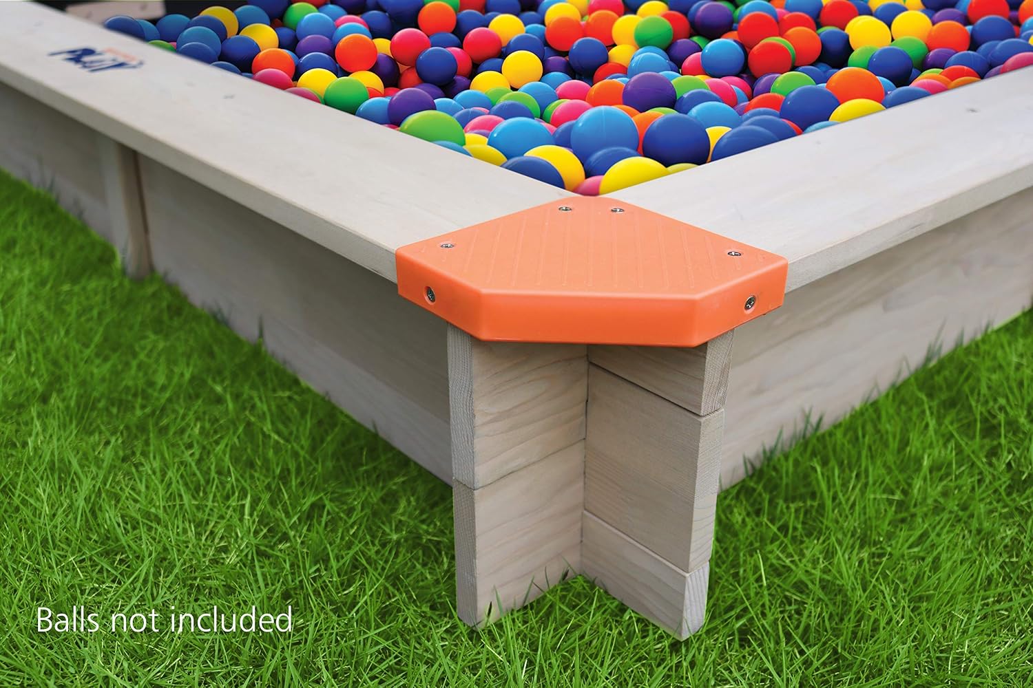 Hedstrom Sand and Ball Pit, Outdoor Fun for Kids Tilting Canopy, Sustainable Fir Wood Construction, Bench Surround - Image 4