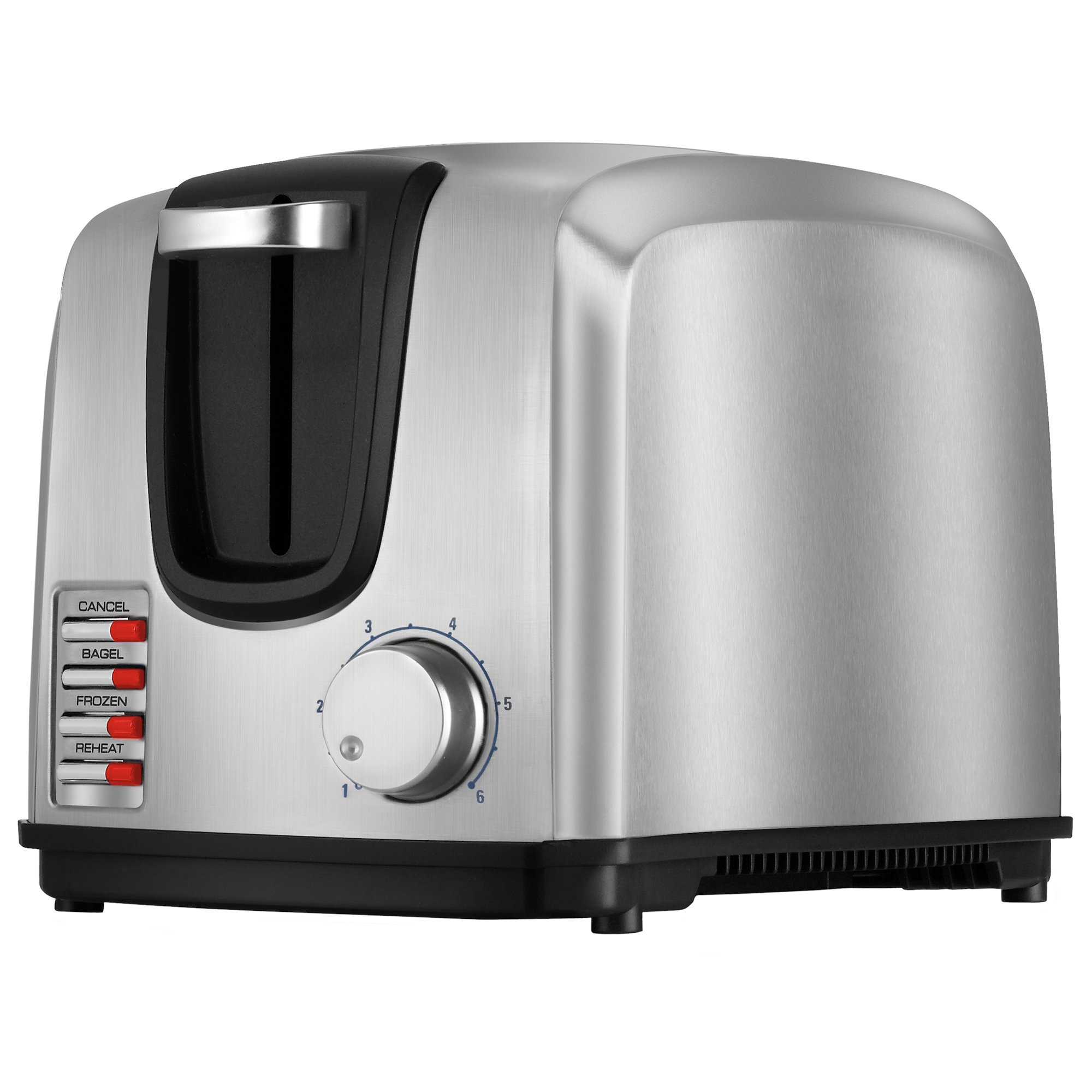 BLACK+DECKER 2Slice Toaster, Modern, Stainless Steel, T2707S