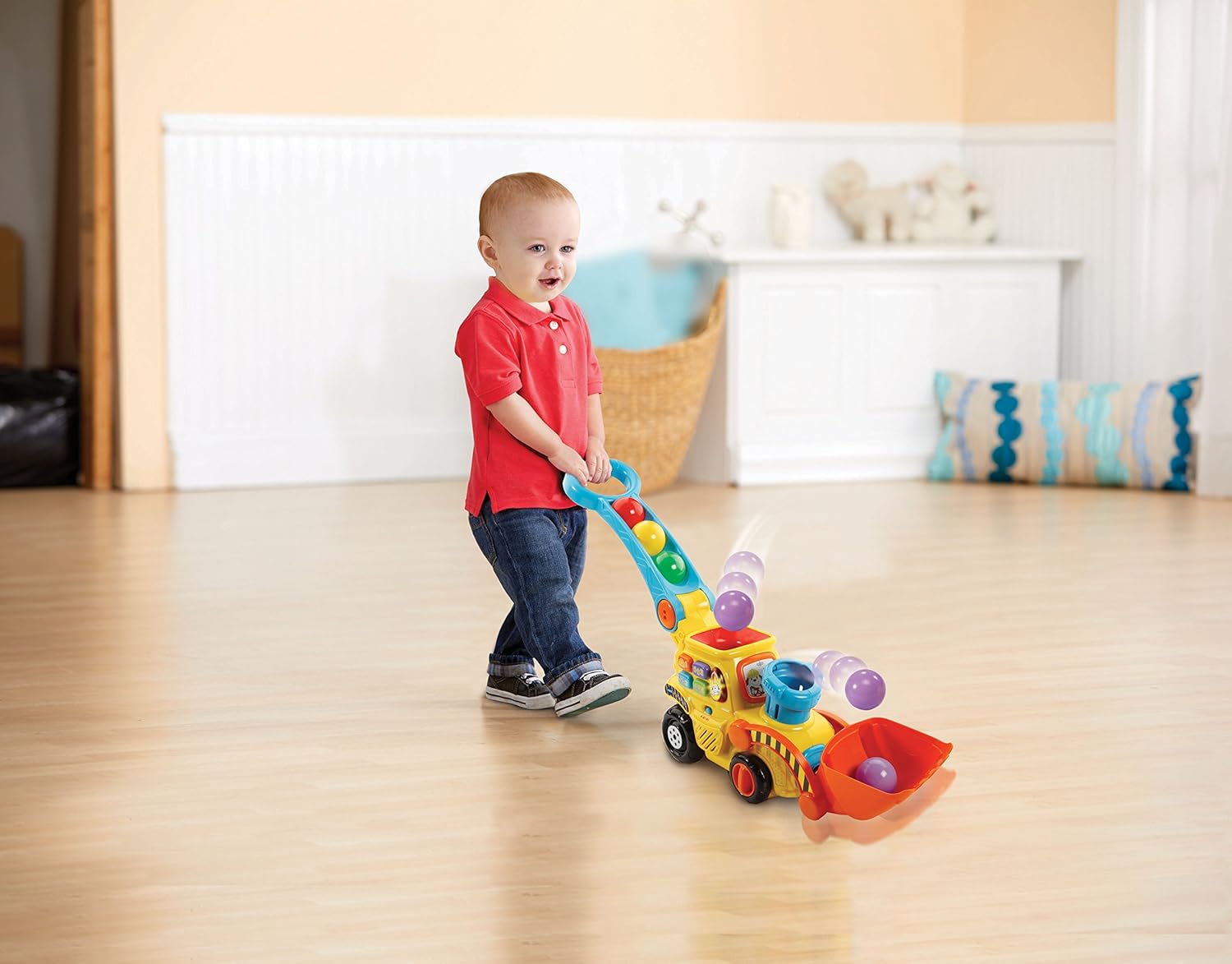 vtech push along digger