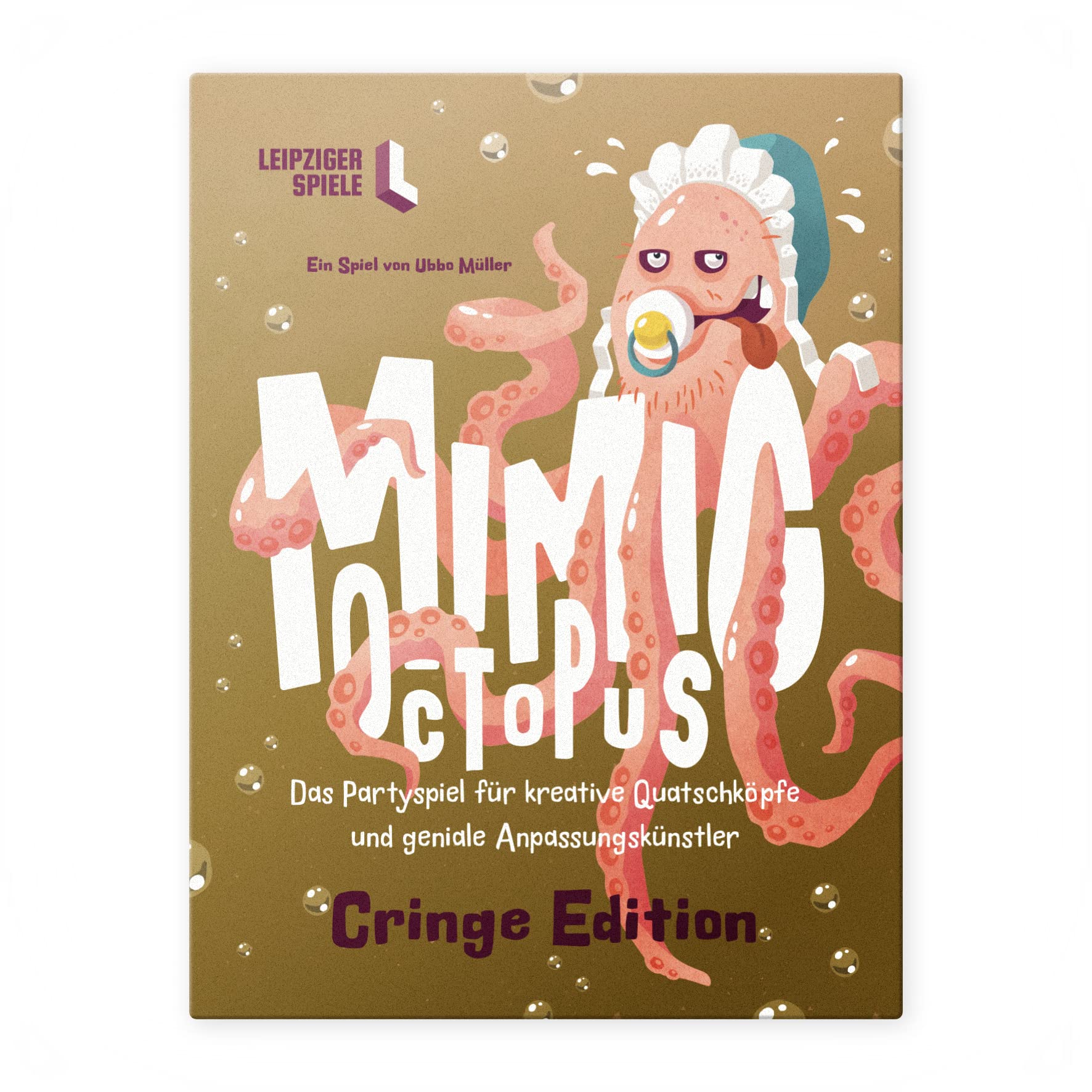 Leipziger Spiele Mimic Octopus - The Communicative Party Game for Adults and Teenagers (Cringe Edition)