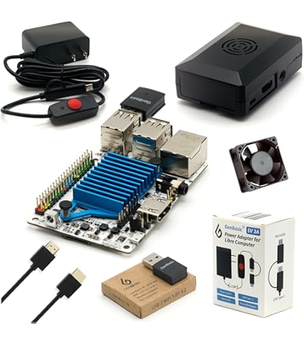 ボーダリープラス(PC＋POM) Amazon.com: Libre Computer Project AML-S905X-CC Le Potato 64