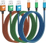 Aioneus iPhone Charger Cable 3Pack 3FT MFi Certified Fast Charge Lightning view 1