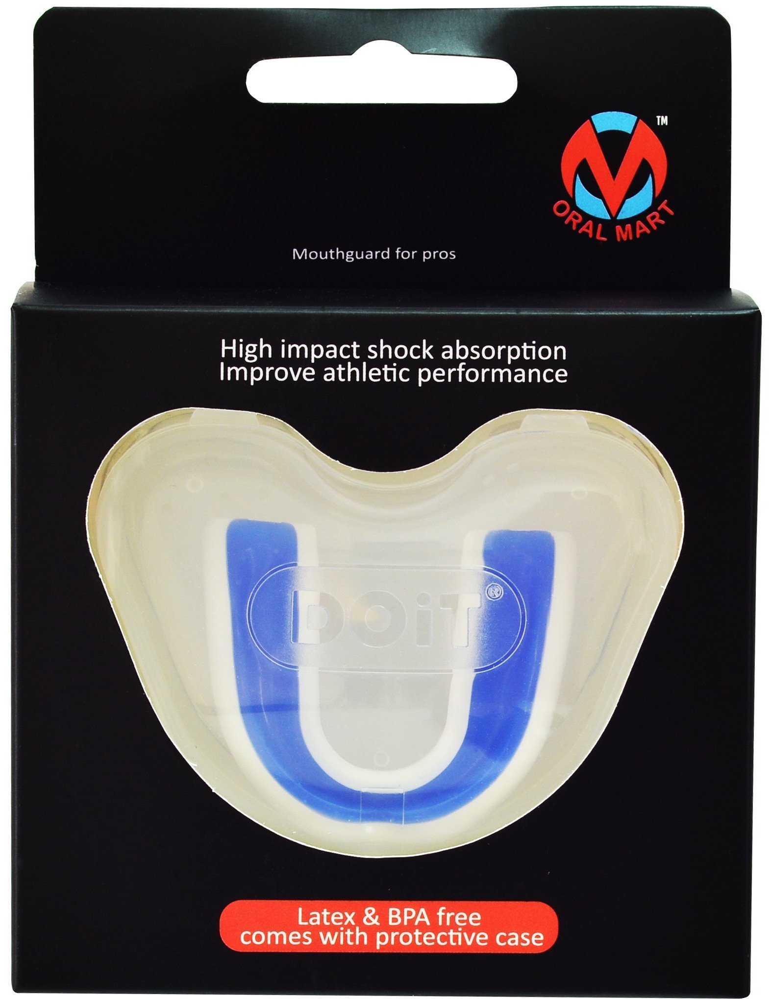 Oral Mart Sports Youth Mouth Guard Kids (6 Best Colors, 2 New Coming