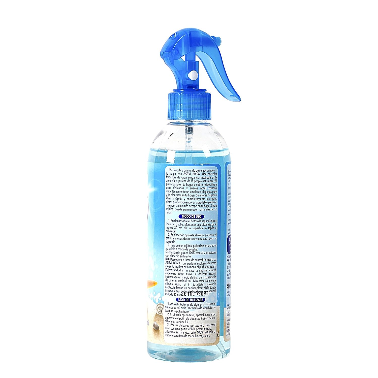 Asevi Breeze Air Freshener 400 ml, blue, 400 ml (Pack of 1) - Image 3