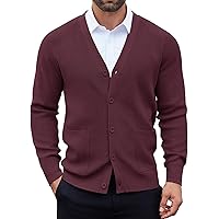 Runcati Mens Shawl Collar Cardigan Sweater Cable Knitted Button Down Sweaters Chunky Fall Winter Outwearcoffee - View #10