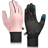 Trodalo Kids Winter Gloves Touchscreen Anti-Slip Soft Warm Gloves for Boys Girls Aged 4-10 Years Cycling Running Soccer