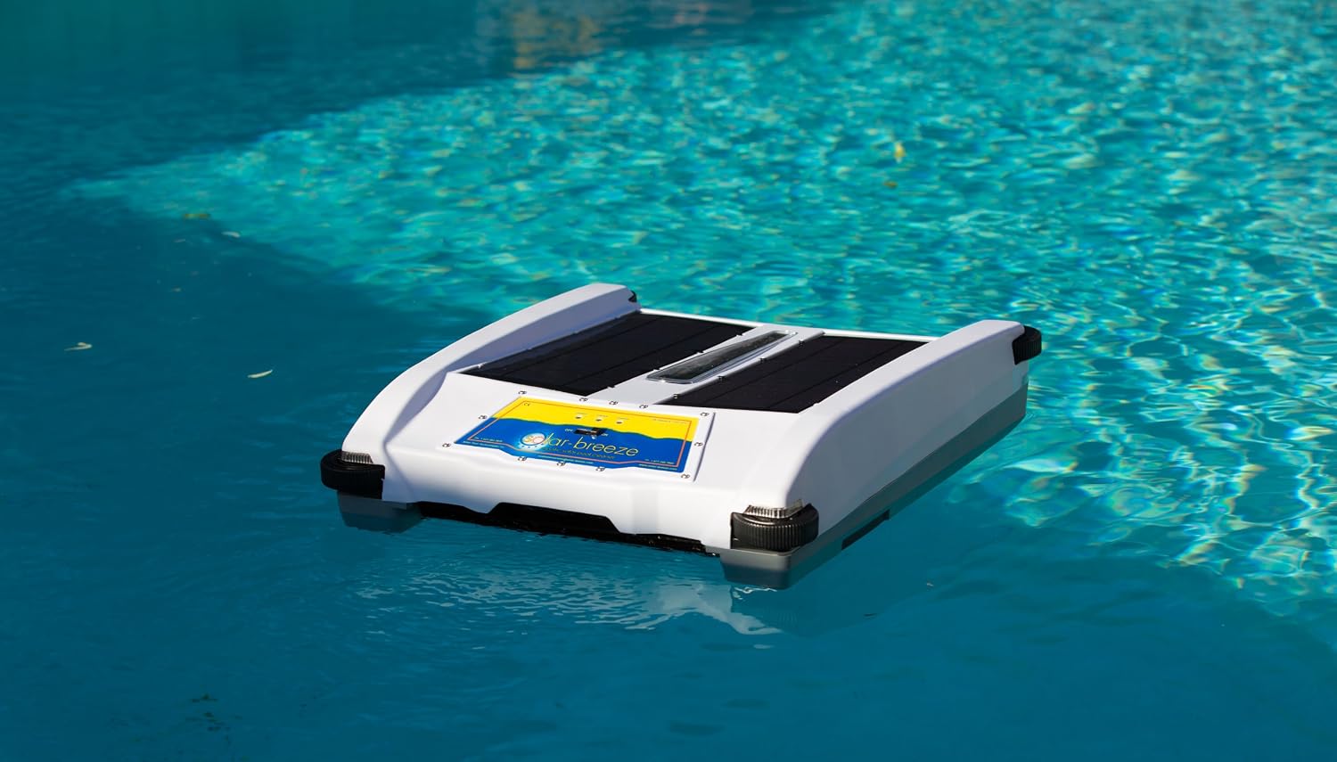 solar surface pool skimmer