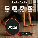 Xn8 Sports Exercise Core Sliders Dual-Sided Gliding Discs Pack of 2 view 5