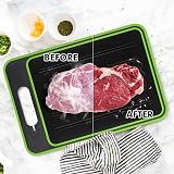 Kssvzz 4 in 1 Defrosting Board & Chopping Tray with Grater & Sharpener view 3