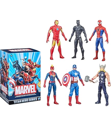 Amazon.com: Marvel Exclusive Action Figure 8-Pack The Avengers