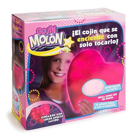 Bright Light Pillow Beating Heart Pink Girls Altra Soft Cuddy