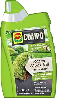 COMPO Rasen Moos-frei Herbistop, Bekämpfung Moosen und Algen, Konzentrat, 500 ml