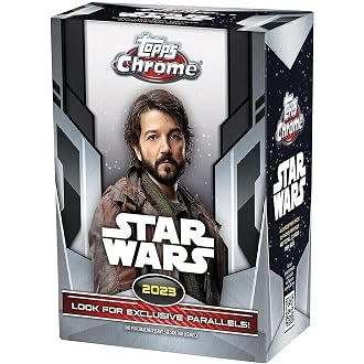 2023 Topps Star Wars Chrome Trading Card Hobby Box 1 Autograph Per Box - View 5