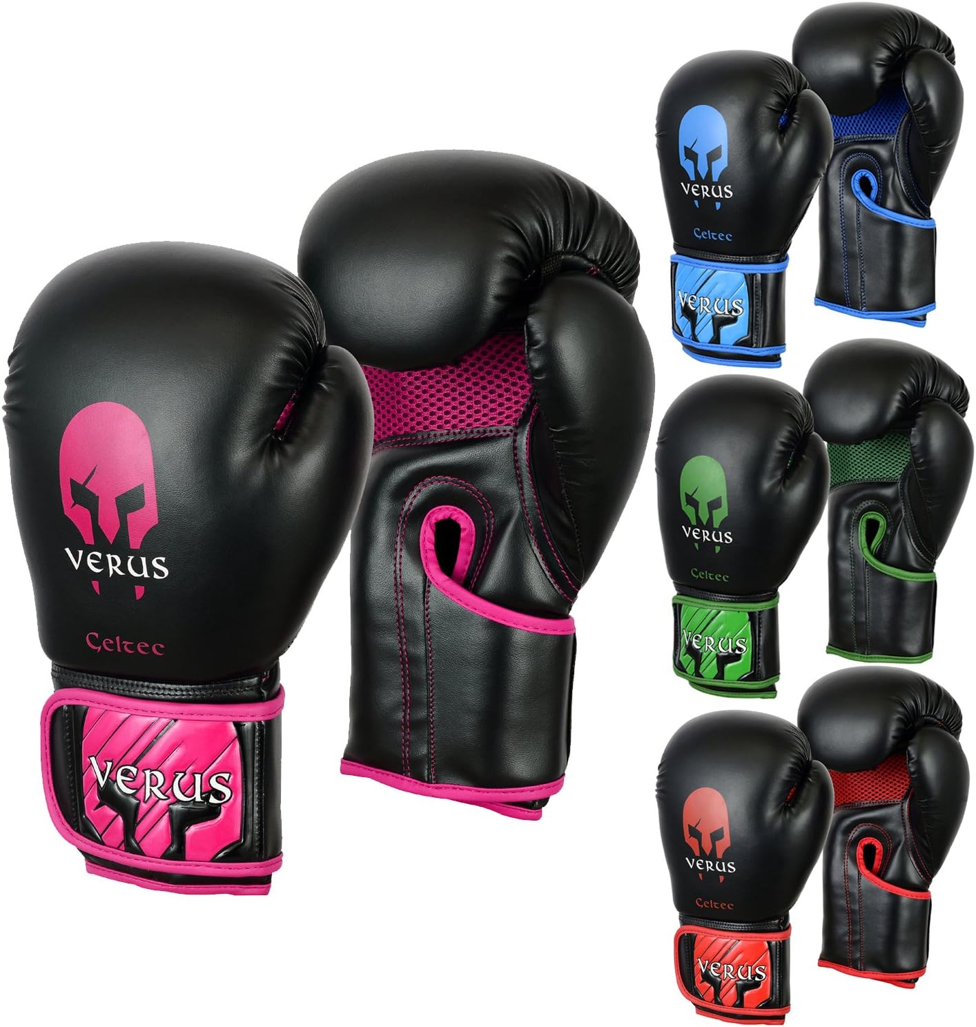 Verus Boxing Training Gloves Gel Sparring MMA Muay Thai Bag Mitts Kickboxing UFC Cage Fighting
