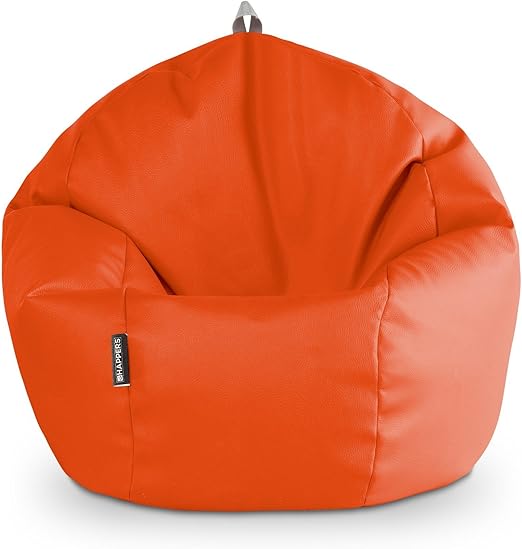 HAPPERS Puff Pelota 60cm diámetro (Naranja): Amazon.es: Hogar