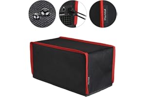 PlayVital Nylon Horizontal Dust Cover for Xbox Series X Console, Soft Neat Lining Dust Guard, Anti Scratch Waterproof Cover S