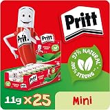 Pritt Display Glue Stick 11g Pack of 25 - Solvent-Free, Washable view 3