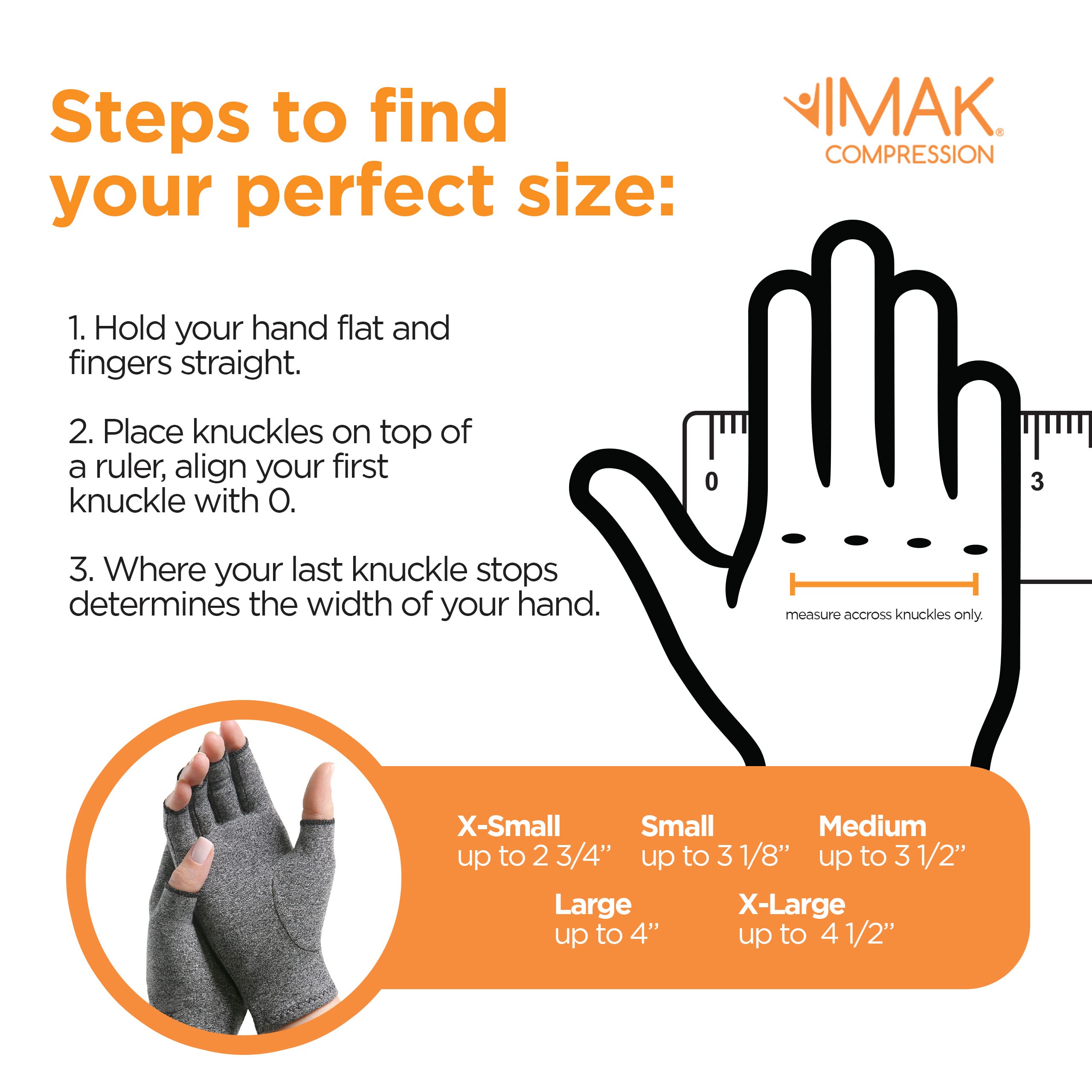 IMAK Compression Arthritis Gloves Compression Gloves For Arthritis