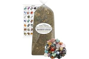 Sluiceboy Prospecting - 5.5 POUNDS "Ruby-Emerald-Sapphire" Gemstone Paydirt | Gem Mining Rough Stone Mix | Guaranteed Gems | Rock Dig Gem Dig