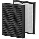 FMDZFL 2 Pack BKJ-33 Replacement Filter Compatible with COLZER BKJ-33 Air Purifier, High Efficiency 3-in-1 H13 True HEPA Filtration