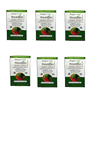 Buy Shagun Gold Himalayan Brown Herbal Hair Color 20g Pack Of 12 20 G Pack Of 12 Online At Low Prices In India Amazon In