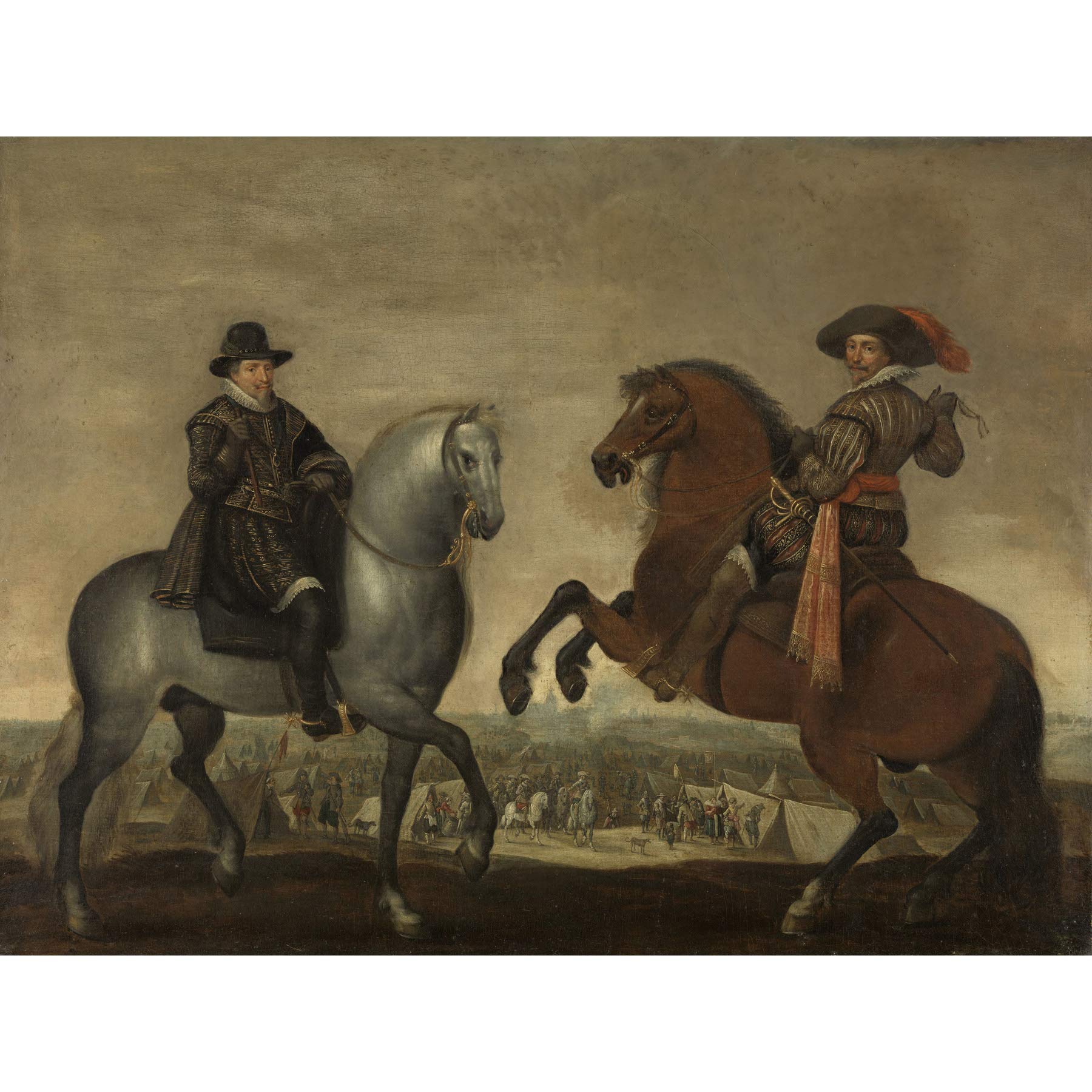 Artery8 Van Hillegaert Princes Maurice Frederick Henry Premium Wall Art Canvas Print 18X24 Inch