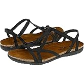 NAOT Footwear Women&rsquo;s Dorith Sandal with Cork Footbed and Arch Support Footbed - Adjustable Sandal With Backstrap - Comfort and Support &ndash; Lightweight and Perfect for Travel - Narrow to Medium Fit
