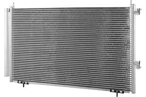 PARSLUCK Air Conditioning A/C Condenser for Toyota RAV4 2013-2018 with Receiver Drier Bracket AC Auto Air Conditioner Condens