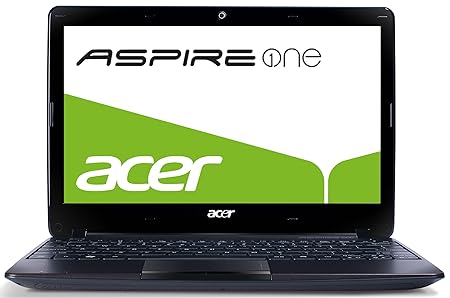 Acer Aspire One 722 29,5 cm (11,6 Zoll) Netbook (AMD C-60, 1GHz, 2GB RAM, 320GB HDD, ATI HD 6290, Bluetooth, Win 7 HP) schwar
