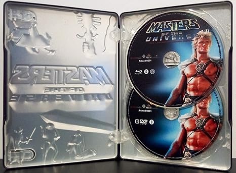 Masters of the Universe Combo pack DVD – BLURAY 3D embossing ...