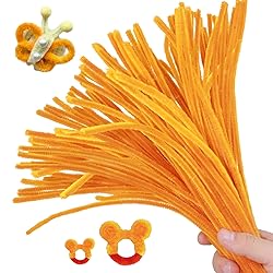 ESUOHYM 200PCS Upgraded Deep Yellow Colors Pipe