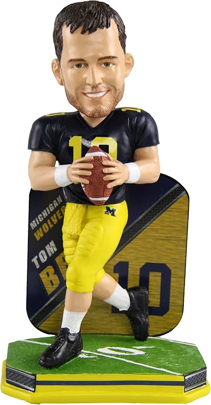 tom brady college jersey number