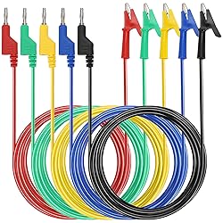 Sumnacon Multimeter Banana Plug to Crocodile