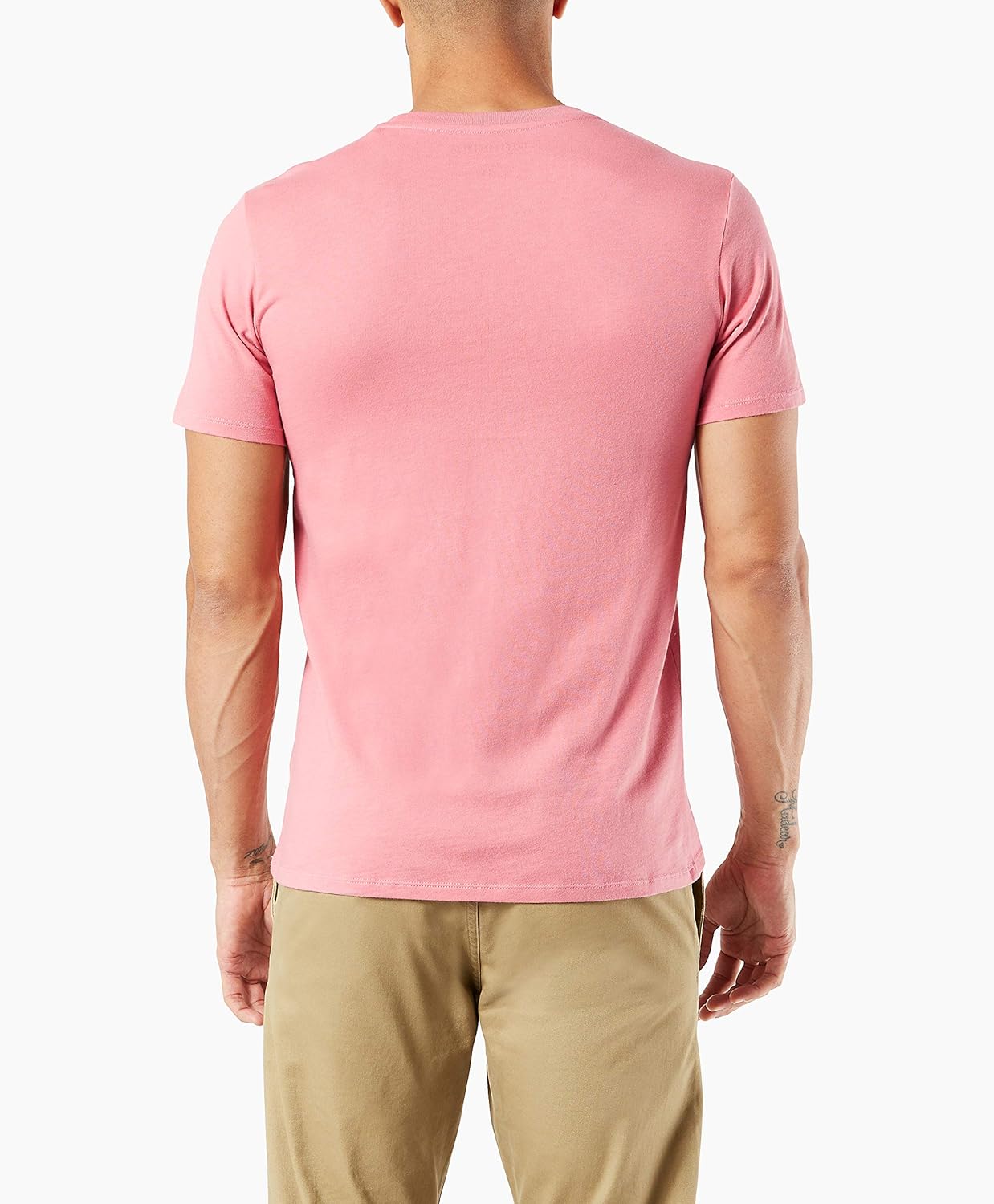 Dockers Men's Crewneck Pocket Short Sleeve T-Shirt | 