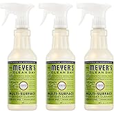 MRS. MEYER'S CLEAN DAY Cleaner Spray, Lemon Verbena, 16 fl oz, 3 Pack | Removes Dirt and Freshens Surfaces, Multi-Surface, Everyday Use, All-Purpose Cleaner, Cruelty Free, Made with Essential Oils