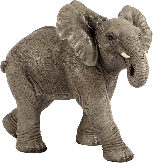 Outdoor Garden Patio Large Resin Life Like Elephant Statue Figurine Ornament from Garden