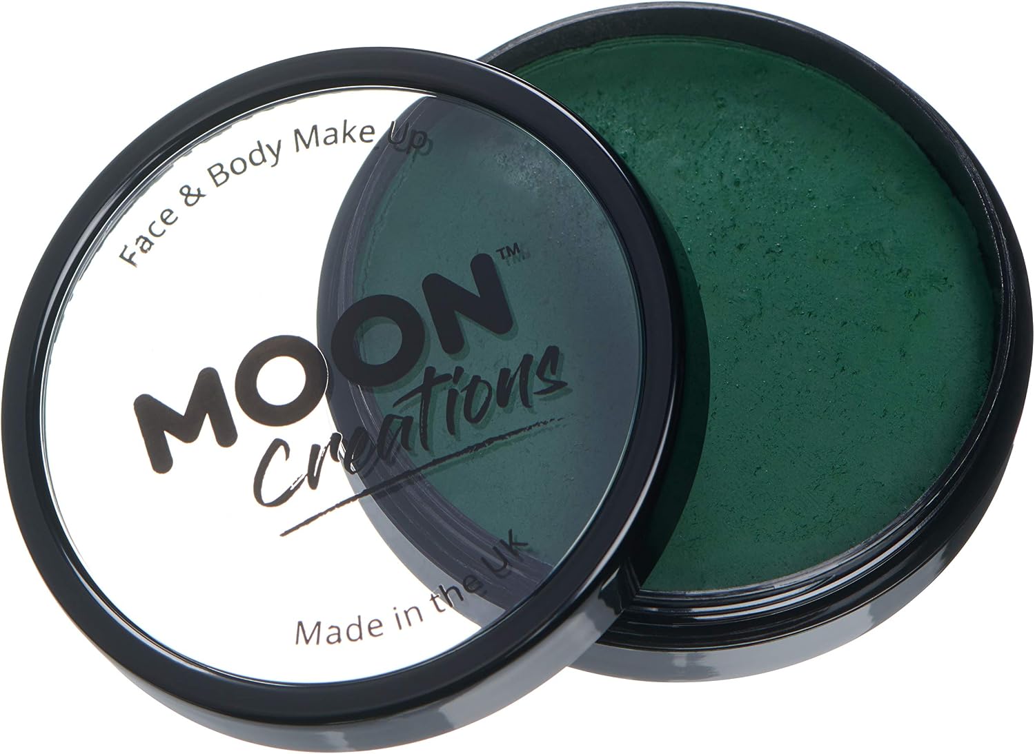 Moon Creations Pro Face & Body Makeup, Dark Green, 36g - Image 4