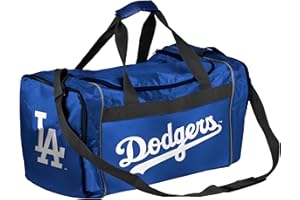 FOCO - MLB Officially Team Licensed Duffel Gym Bag (Los Angeles Dodgers)