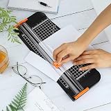 NOKAPIN 12 Inch Guillotine Paper Cutter A4 with Safety Guard & Ruler view 5