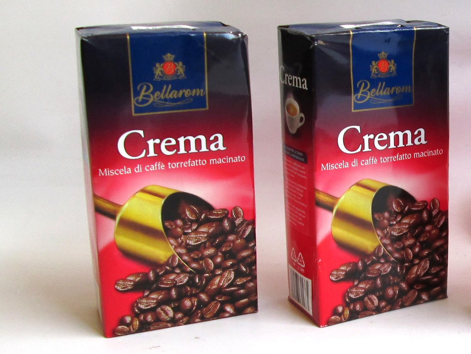Bellarom "Crema" Ground Coffee, Classic Blend * 8.8 Ounce (250gr) Package (Pack of 2