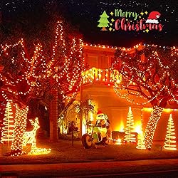 JMEXSUSS 250 LED Halloween String Lights, 91.5ft