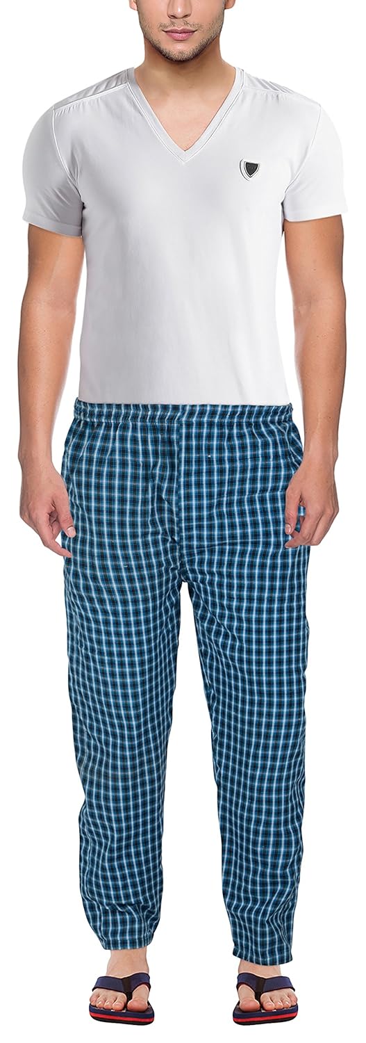 rebizo boys chekered design cotton comfort fabric pyjama (size= small)