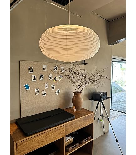Woven Bamboo Pendant Light - Vintage Japanese Chandelier