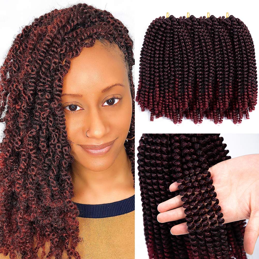 Amazon Com New Year Gifts Spring Twist Crochet Hair Ombre Curly