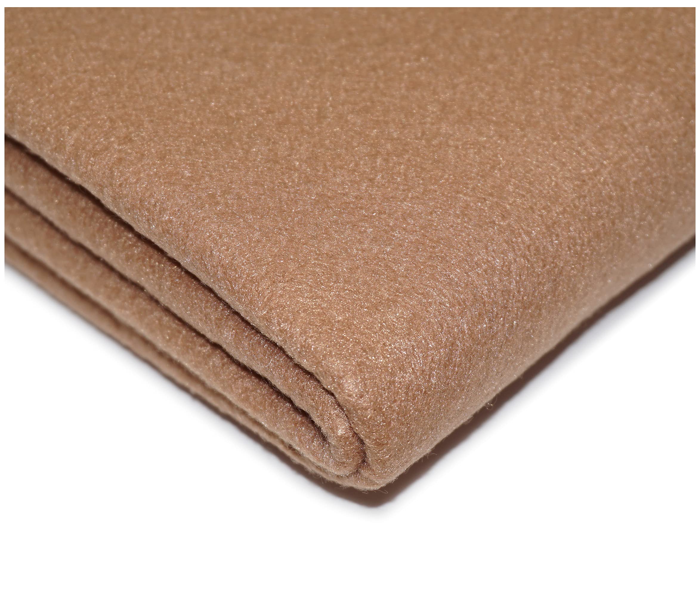 "Get Crafting" 100% Acrylic Felt Fabric Perfect for Arts & Crafts, Sewing Material - 150cm Wide, Available in 30 Vibrant Colours (200 x 150cm / 79" x 60" (Pre-Cut), Teddy)